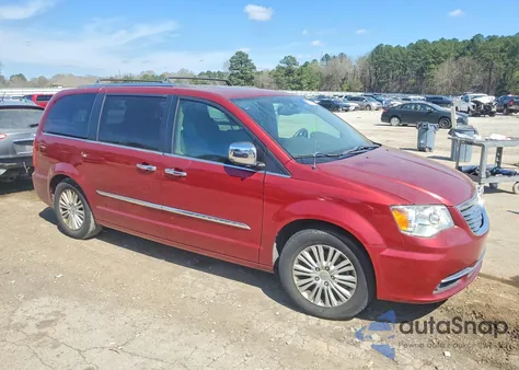 2013 Chrysler Town & Country Limited from USA, damaged, VIN 2C4RC1GG7DR649989